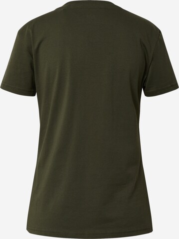 Tricou de la ALPHA INDUSTRIES pe verde