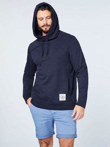 Coupe regular Sweat-shirt CHIEMSEE en bleu : devant