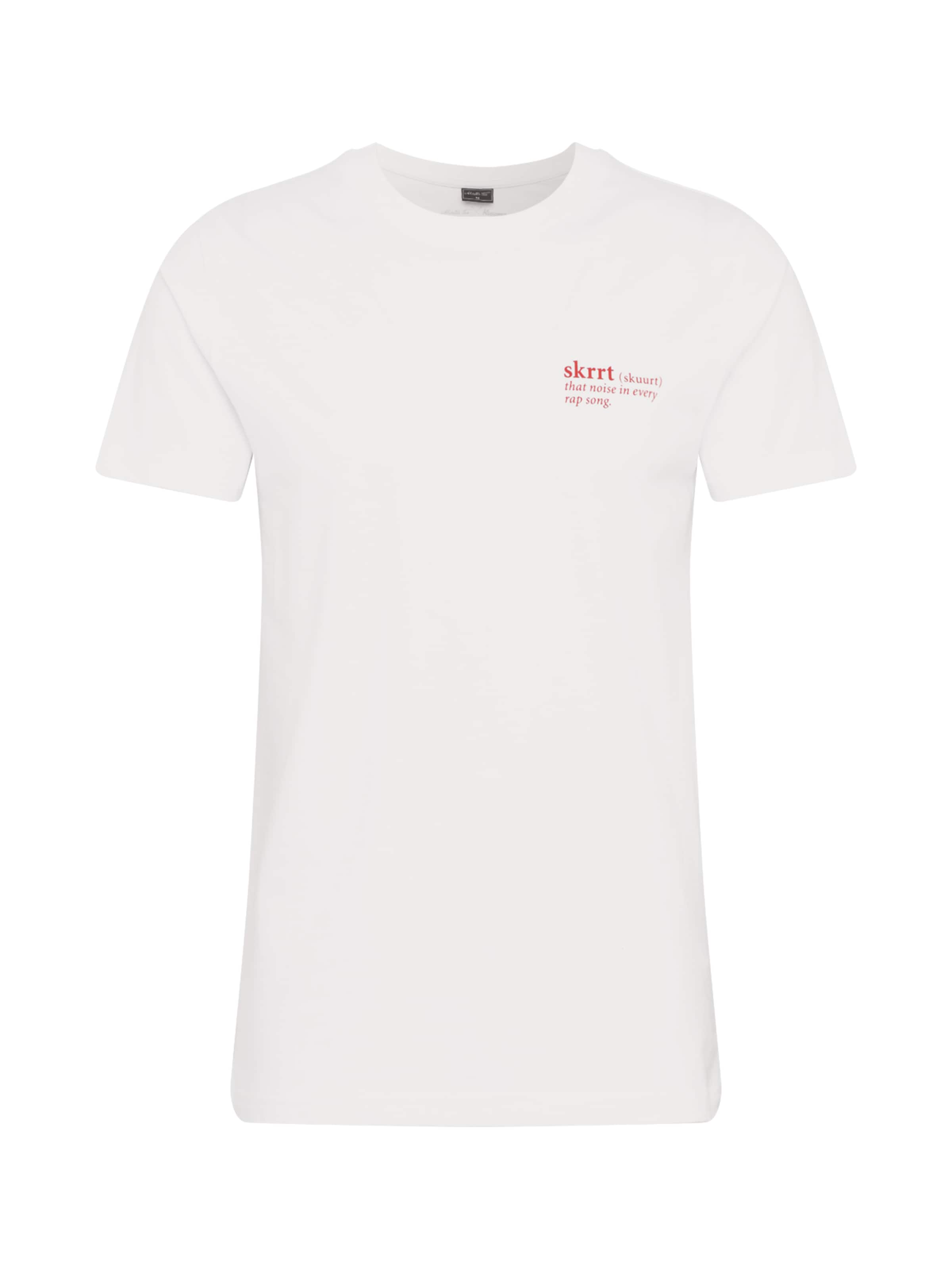 Mister Tee Μπλουζάκι 'That Noise' σε λευκό: μπροστά