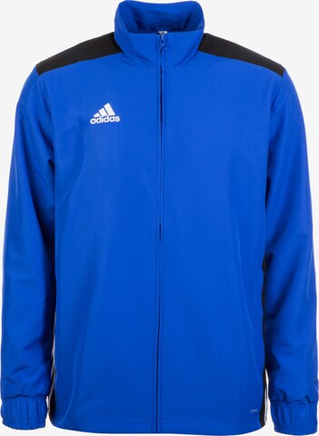 ADIDAS SPORTSWEAR Athletic Jacket 'Regista 18' in Blue: front