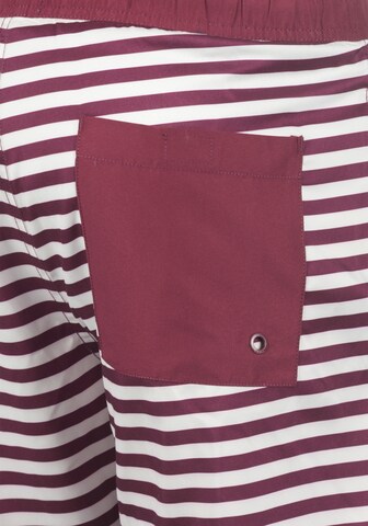 BLEND Zwemshorts 'Leo' in Rood