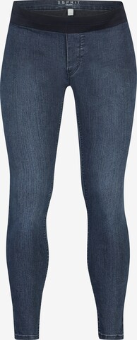 Esprit Maternity Jeggings in Blue: front