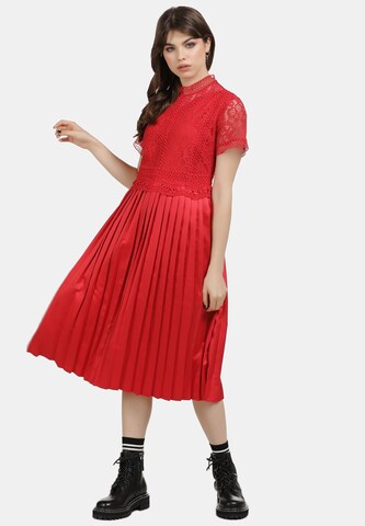 MYMO Dress 'Rocks' in Red