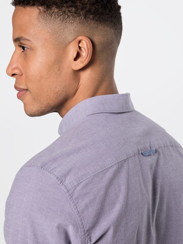 Coupe regular Chemise TOM TAILOR en violet