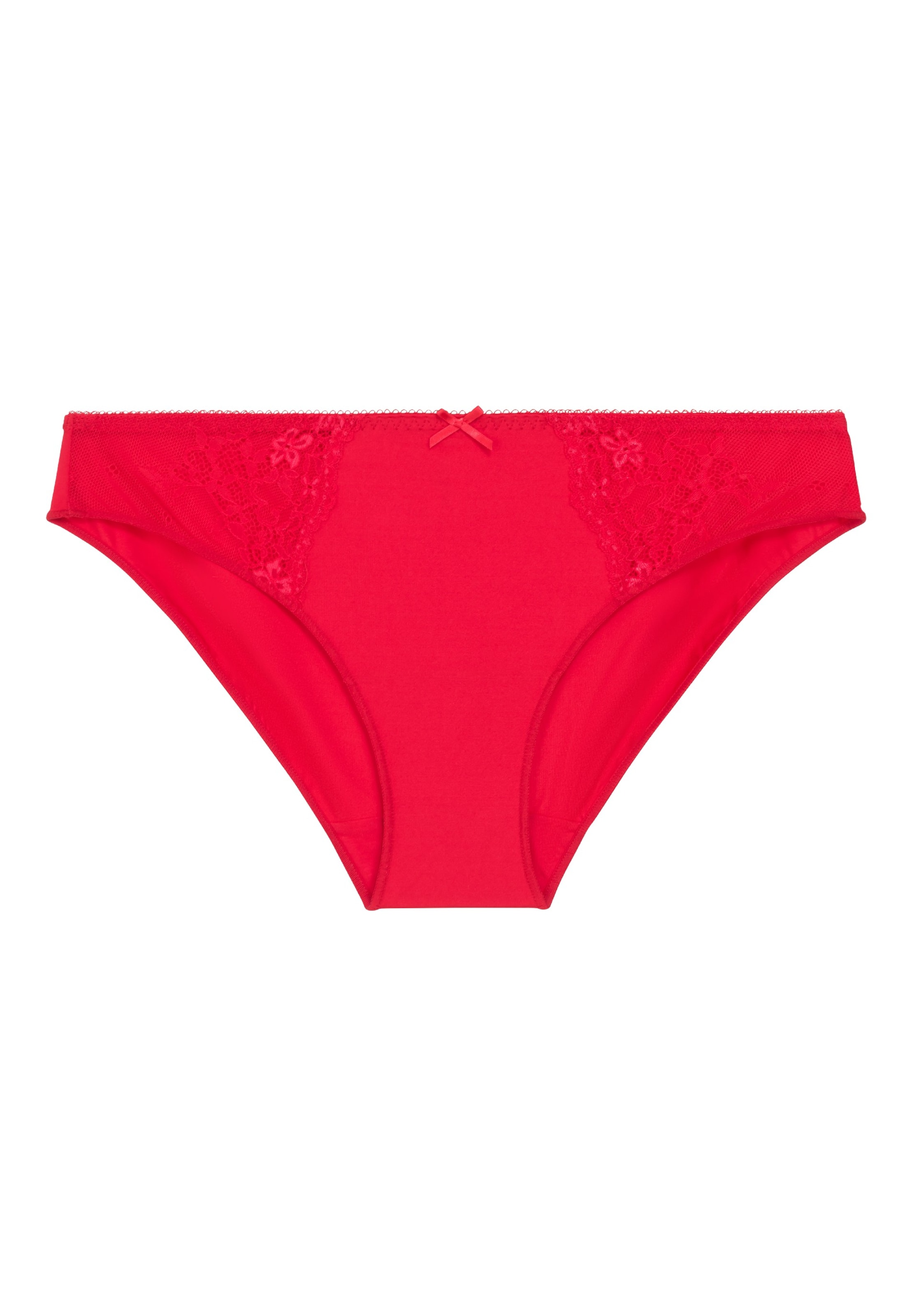 LingaDore Nohavičky 'DAILY LACE' - Červená: predná strana