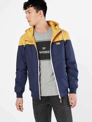 Iriedaily Between-season jacket in Blue: front