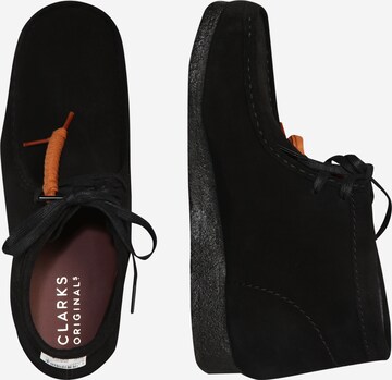 Clarks Originals Chukka Boots 'Wallabee' in Black
