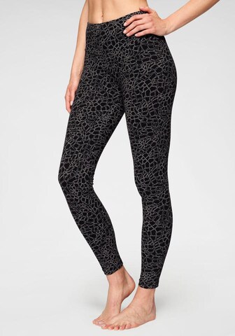 H.I.S Skinny Leggings in Black: front