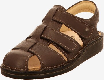 Finn Comfort Sandals in Brown: front