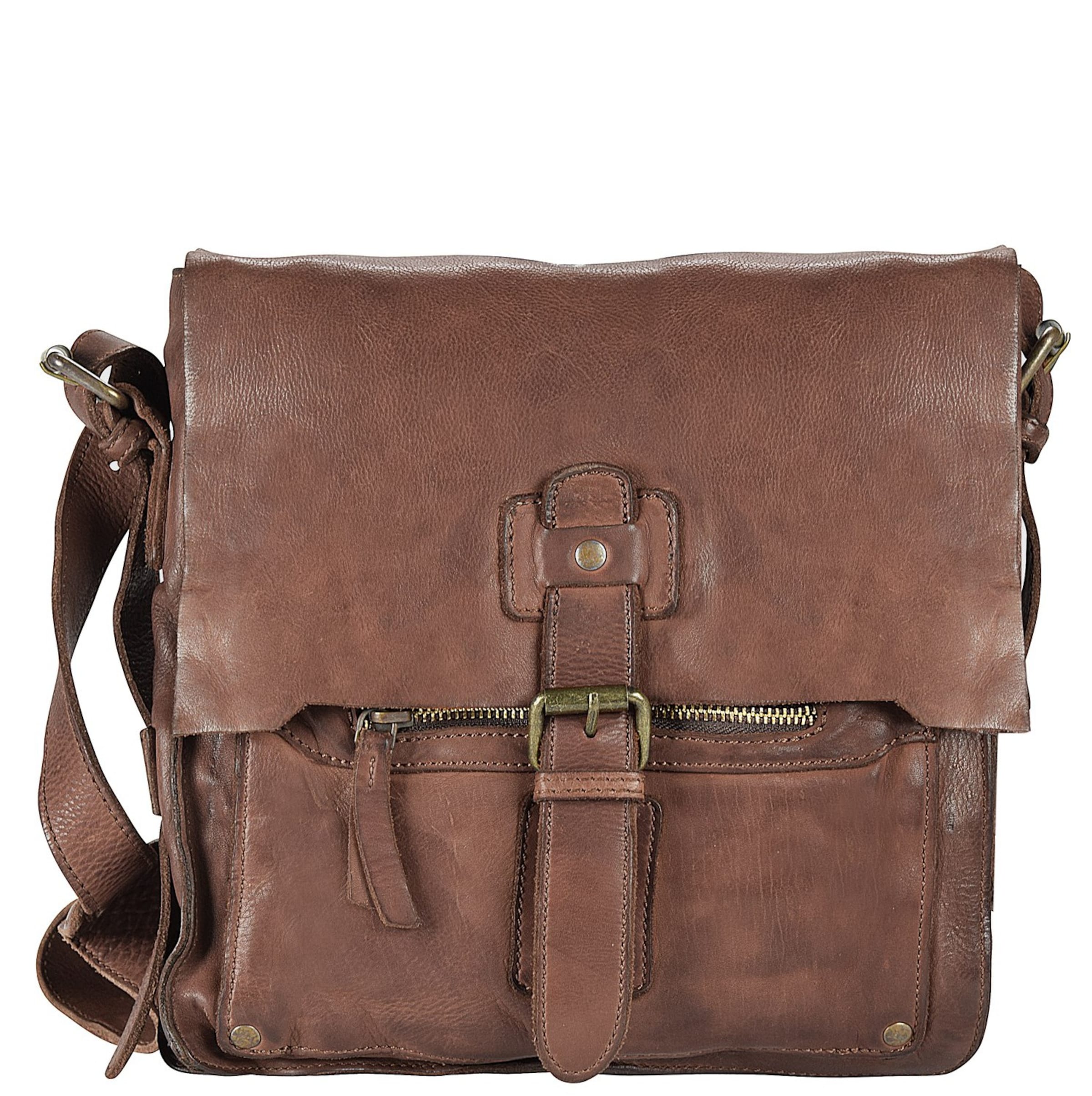 Harold's Crossbody bag 'Submarine' in Brown: front