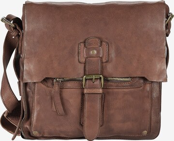 Harold's Crossbody Bag 'Submarine' in Brown: front