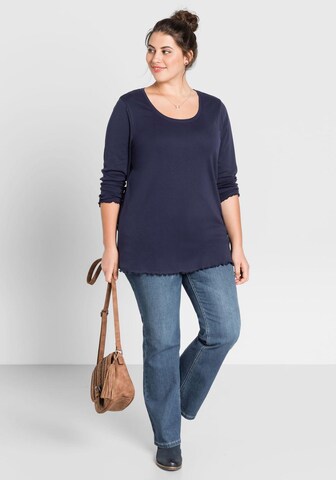 SHEEGO Shirt in Blau