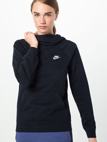 juoda Nike Sportswear Megztinis be užsegimo