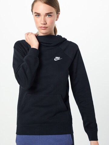 Bluză de molton de la Nike Sportswear pe negru