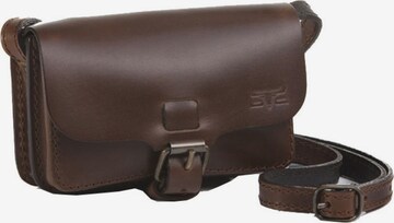 MIKA Crossbody Bag in Brown: front