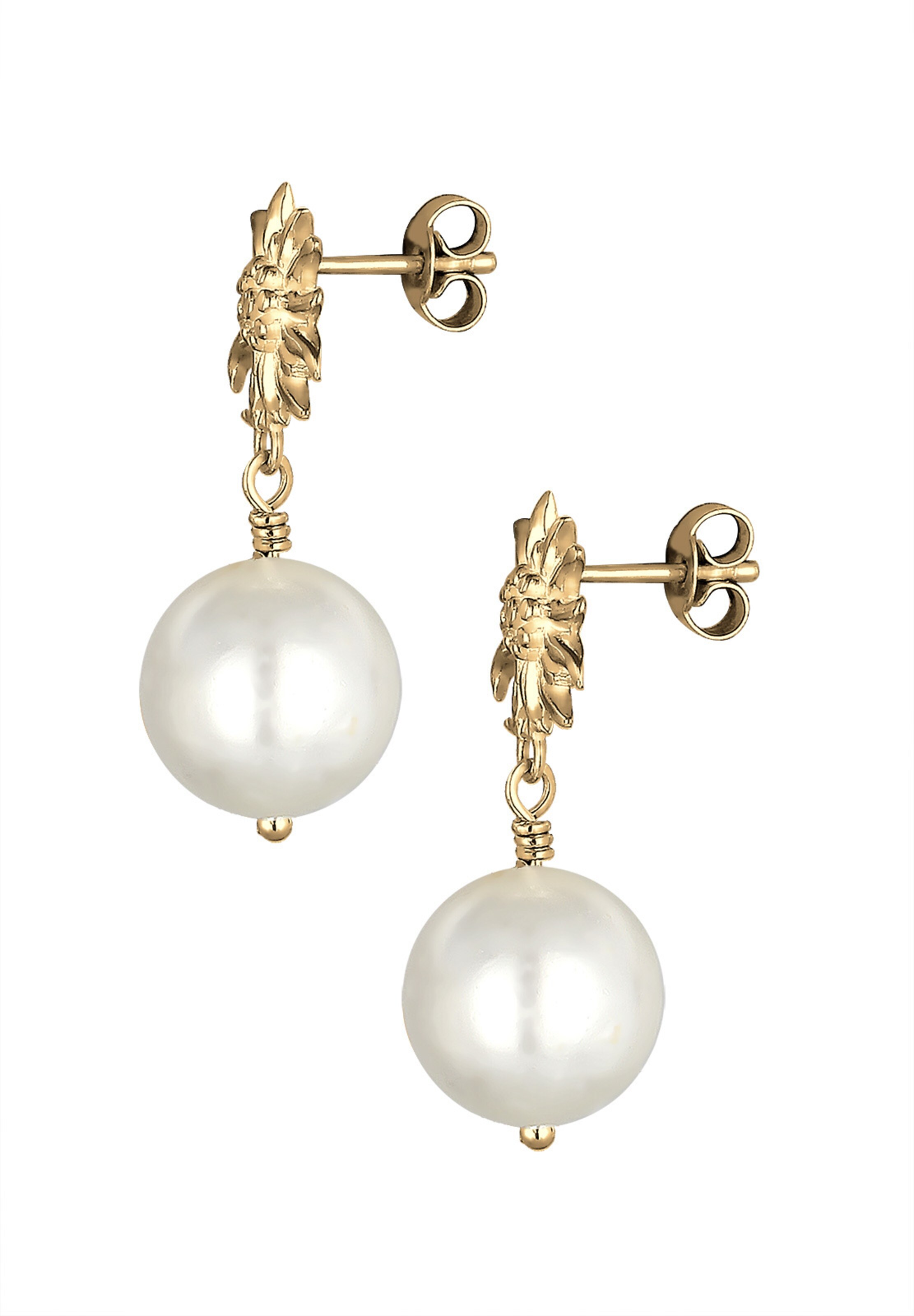 Boucles d'oreilles 'Edelweiss' ELLI en or