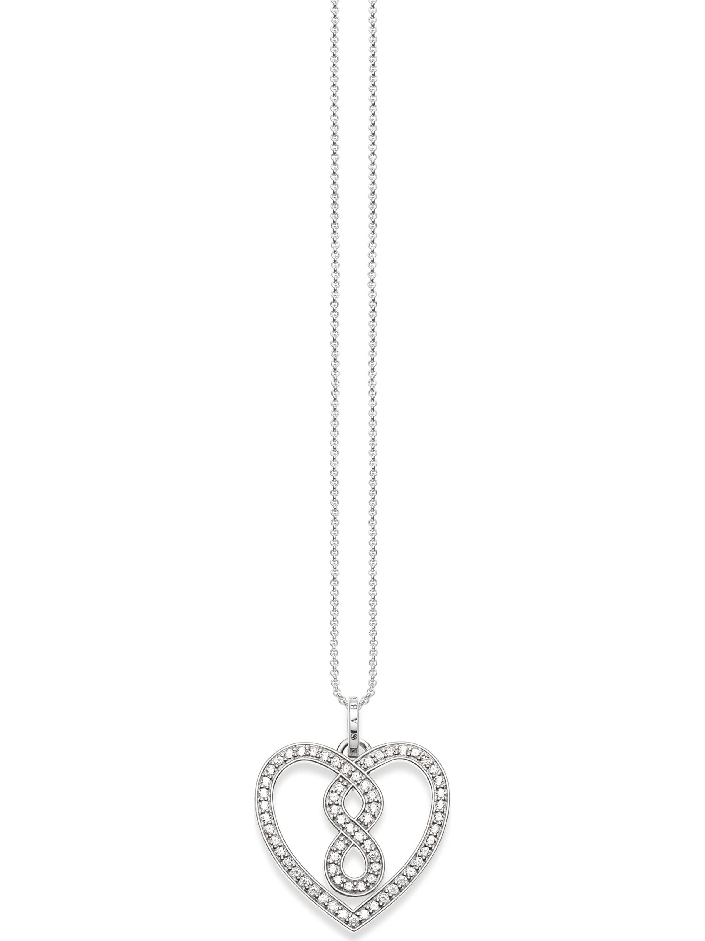 Thomas Sabo Ketting in Zilver: voorkant