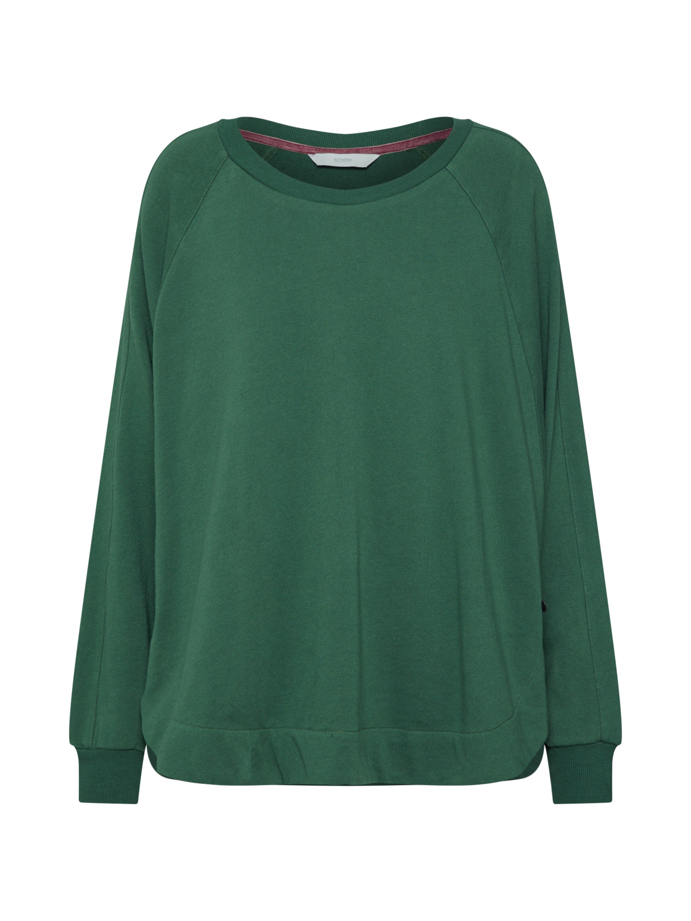 NÜMPH - Sweatshirt 'Numinta LS' in de kleur Groen