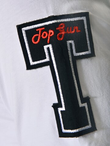 TOP GUN Polo 'Heaven' in Weiß