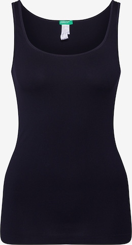 UNITED COLORS OF BENETTON Top in Schwarz: predná strana