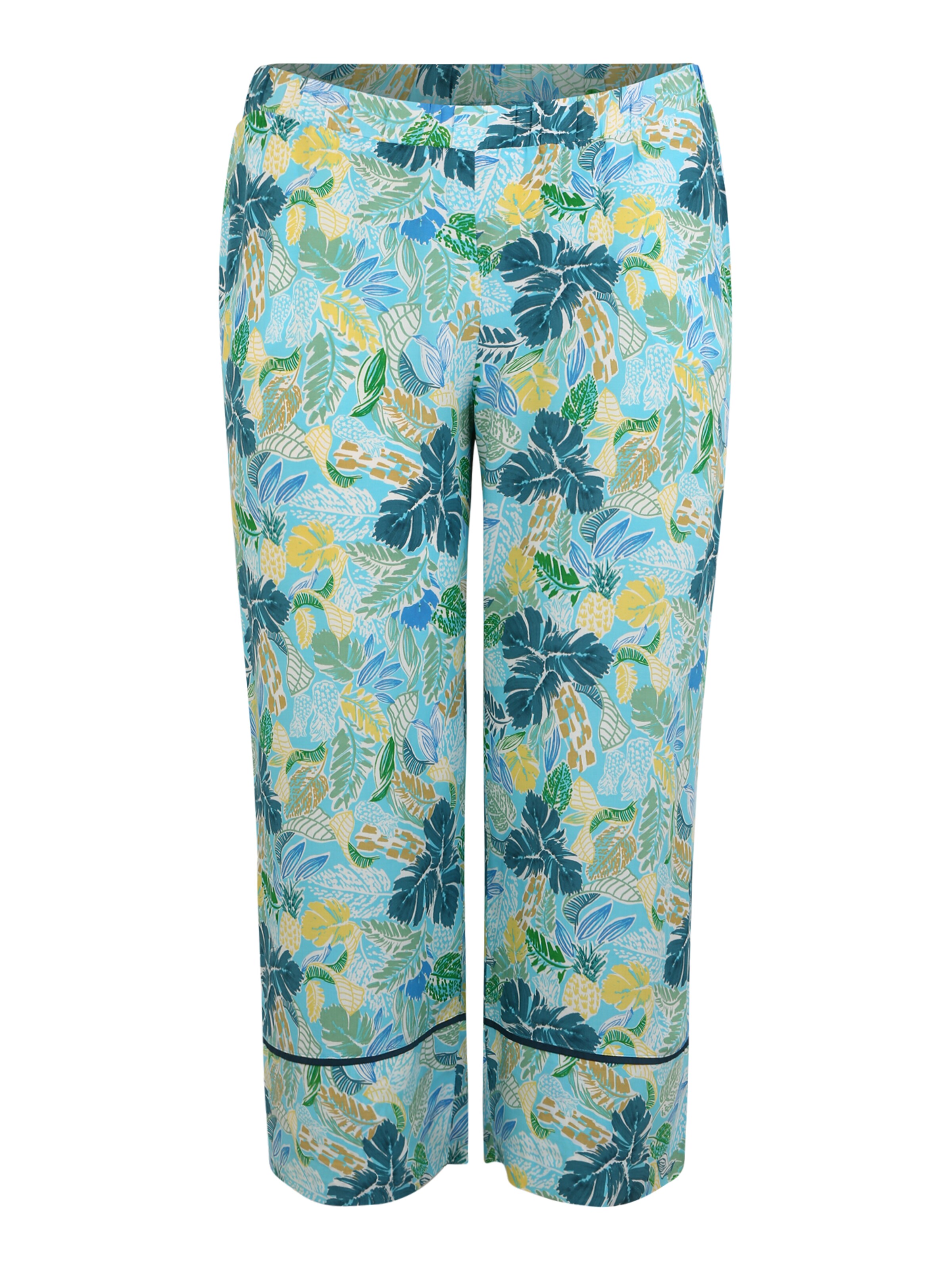 TRIANGLE - Broek in de kleur Aqua