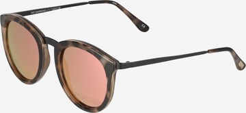 Occhiali da sole 'No Smirking' di LE SPECS in marrone: frontale