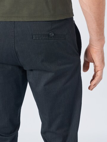 Matinique Slimfit Chino nadrág 'Pristu CM Stripe' - fekete