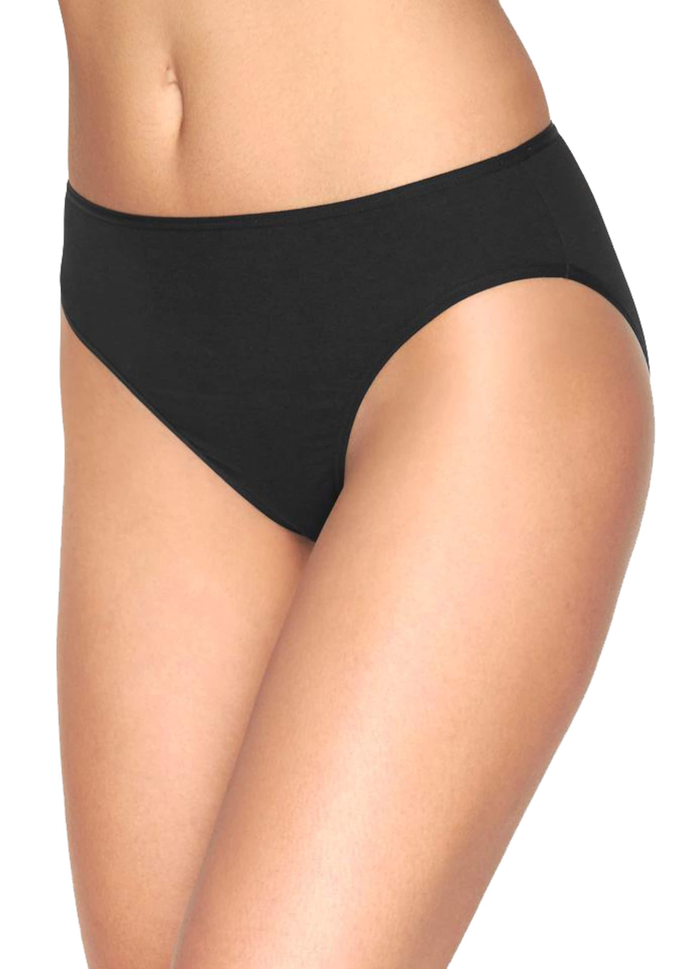 Slip de la PETITE FLEUR pe negru