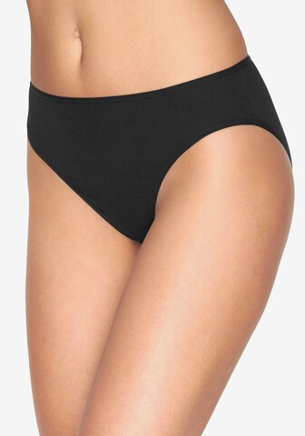 PETITE FLEUR Bikinislip (10 Stck.) in Schwarz