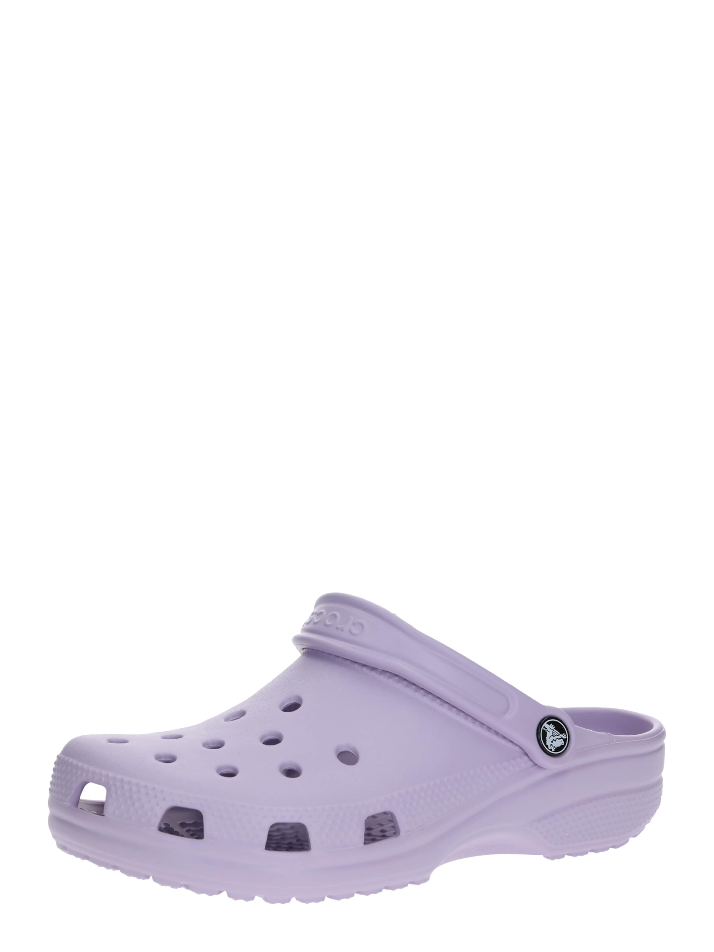 Clogs di Crocs in lilla: frontale