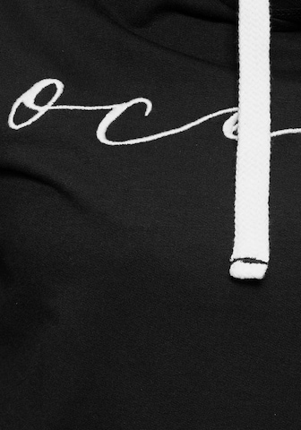 OCEAN SPORTSWEAR Athletic Sweatshirt in Black