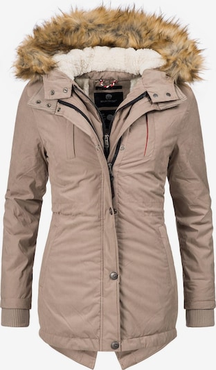 MARIKOO Winterparka 'Akira' in camel, Produktansicht