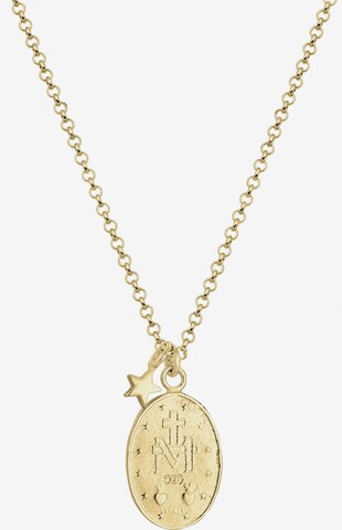 ELLI Necklace 'Marienbild, Sterne' in Gold