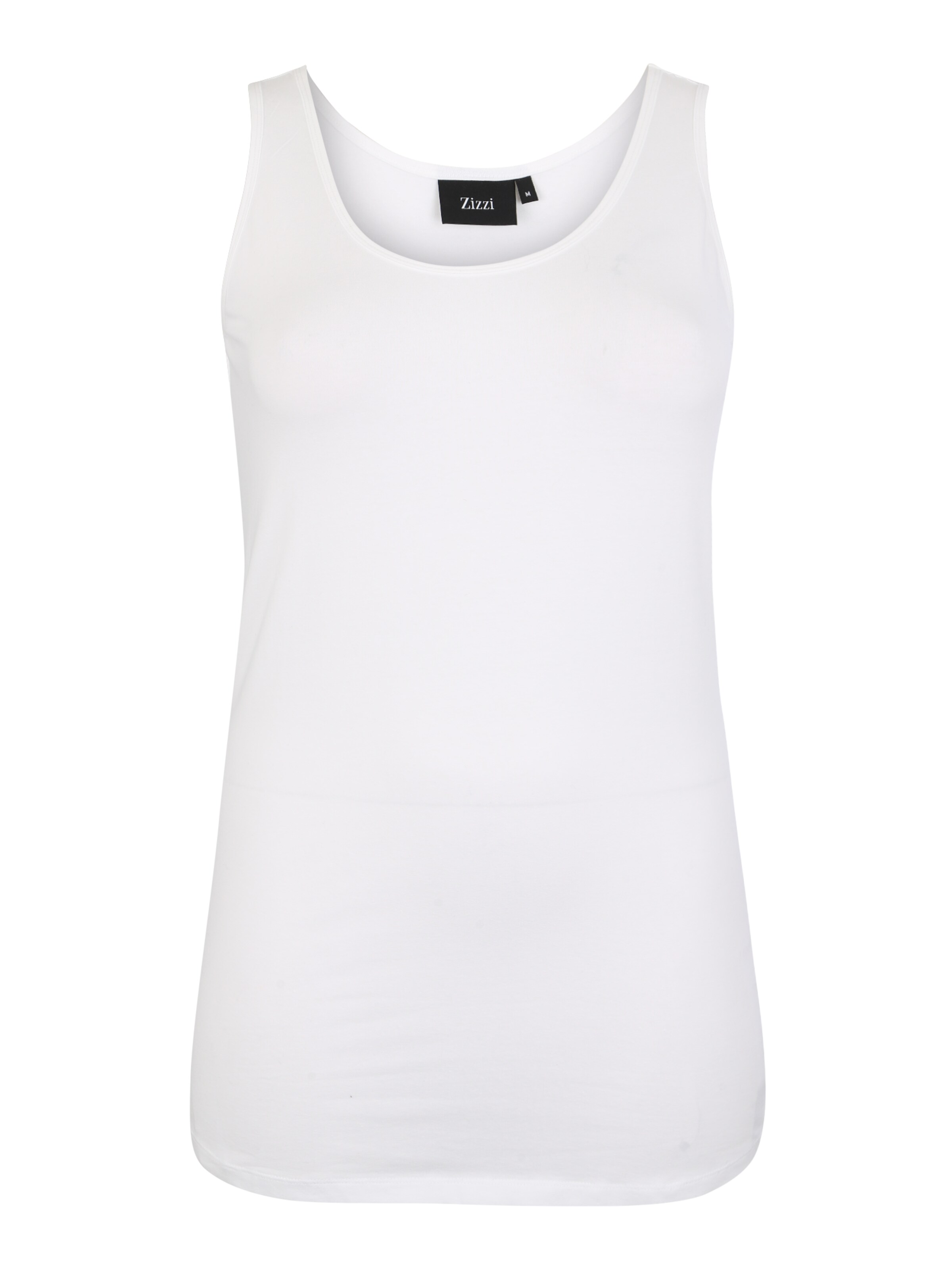 Zizzi - Top in de kleur Wit