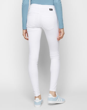 Dr. Denim Skinny Jeans 'Dixy' in Weiß