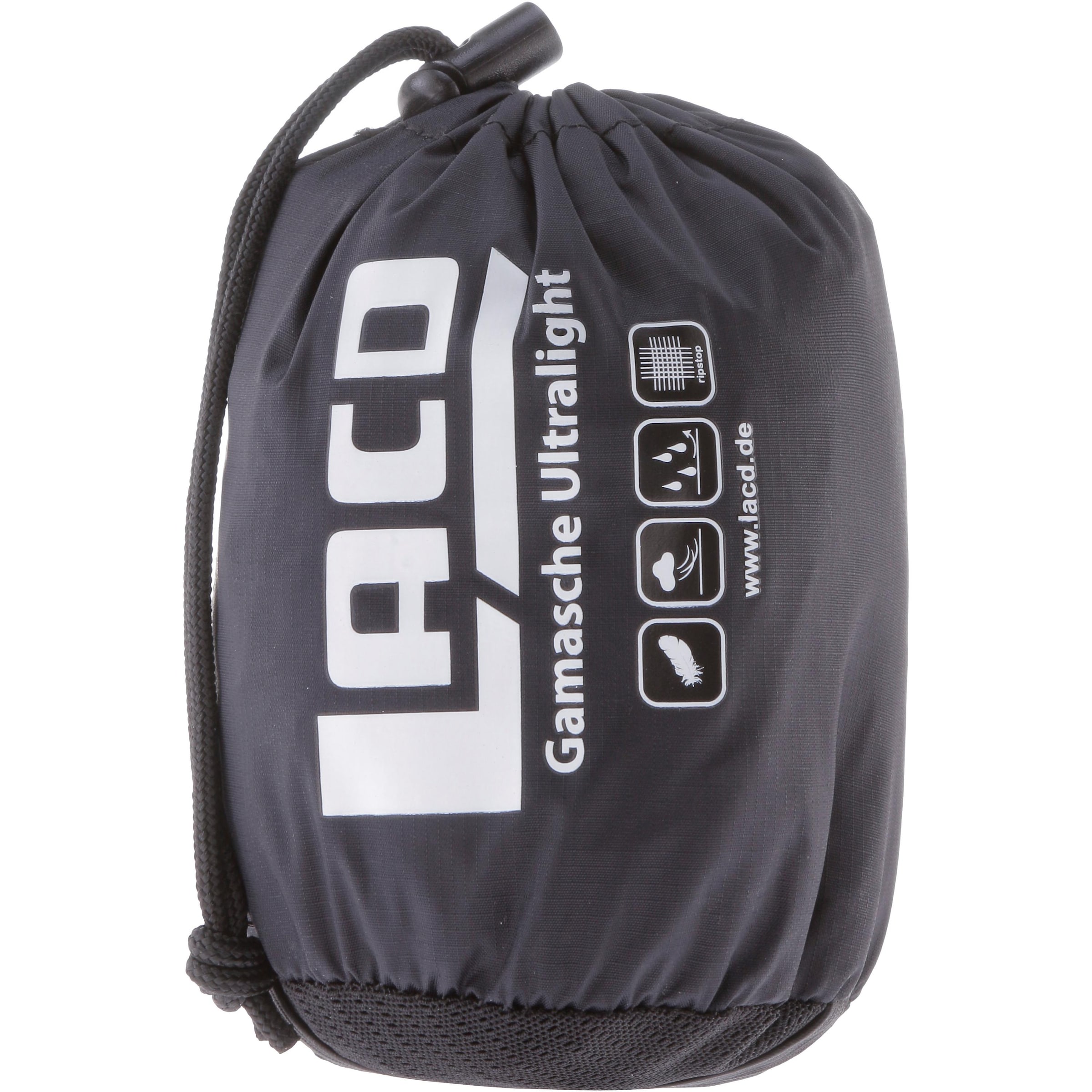 LACD Gamasche 'Ultralight' in Schwarz