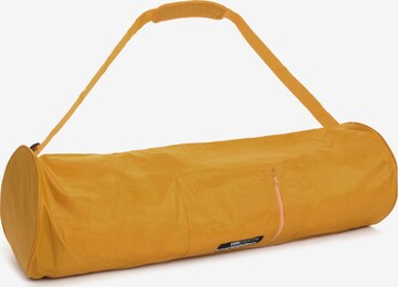 YOGISTAR.COM Sports Bag 'Basic - Zip - Extra Big' in Yellow: front