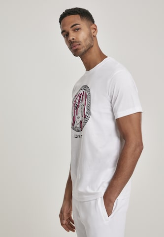 T-Shirt 'I Love It' Mister Tee en blanc : devant