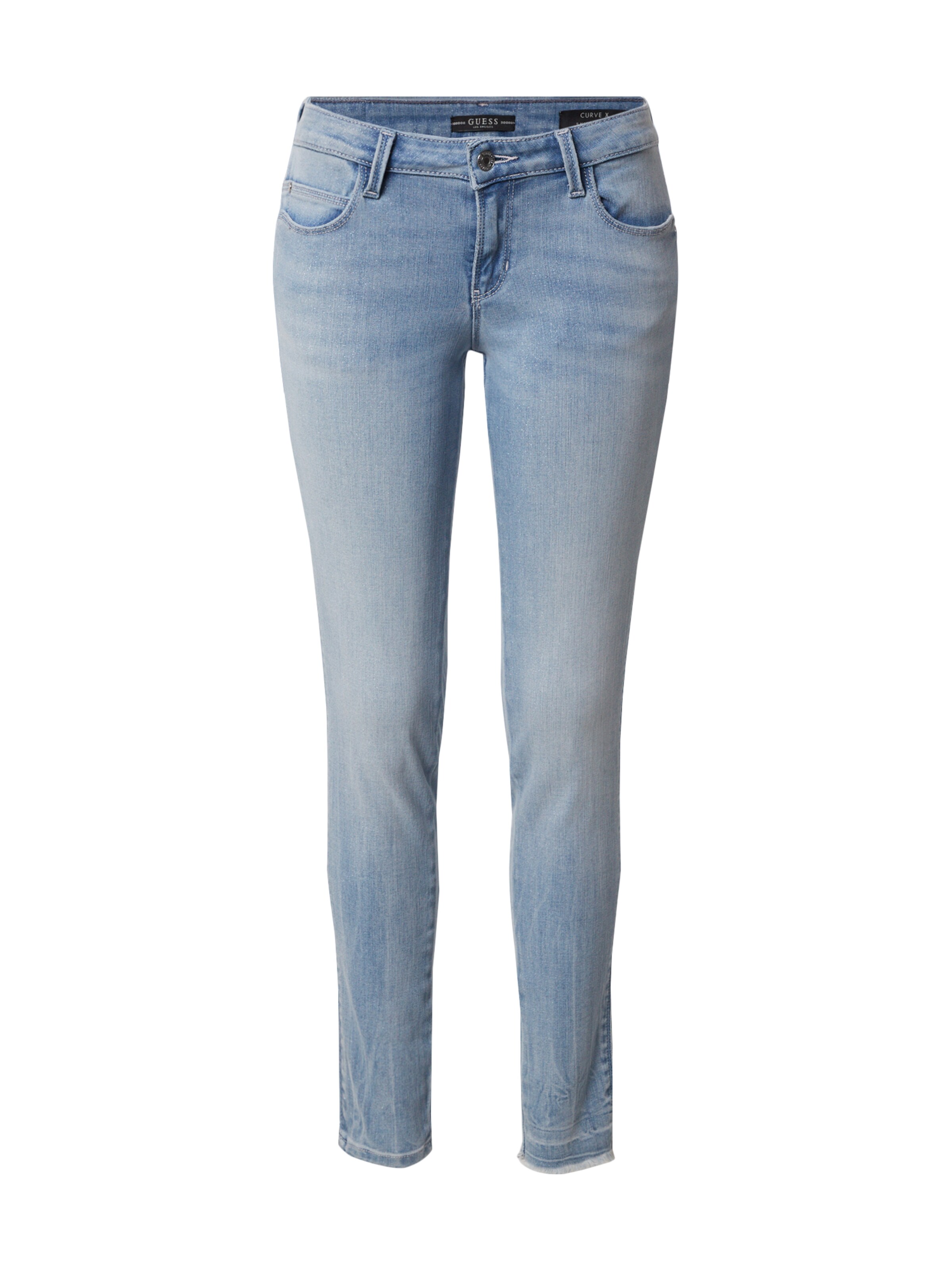 GUESS Skinny Jeans 'Curve X' in Blau: Vorderseite