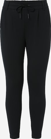 ONLY - Pantalón plisado 'Poptrash' en negro: frente