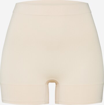 Regular Pantalon modelant MAGIC Bodyfashion en beige : devant