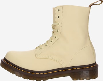 Dr. Martens Lace-Up Boots 'Pascal' in Beige: side