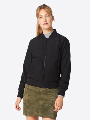 Urban Classics Between-Season Jacket in Black: front