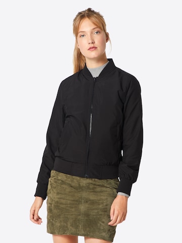 Urban Classics Between-season jacket in Black: front