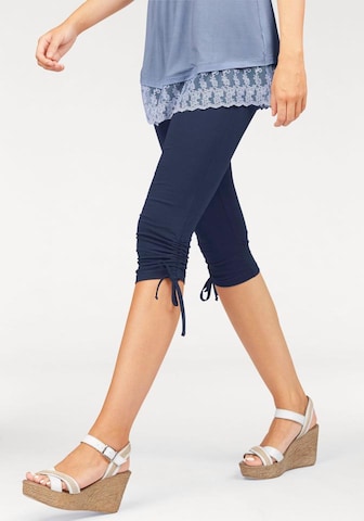 FLASHLIGHTS Skinny Leggings in Blue