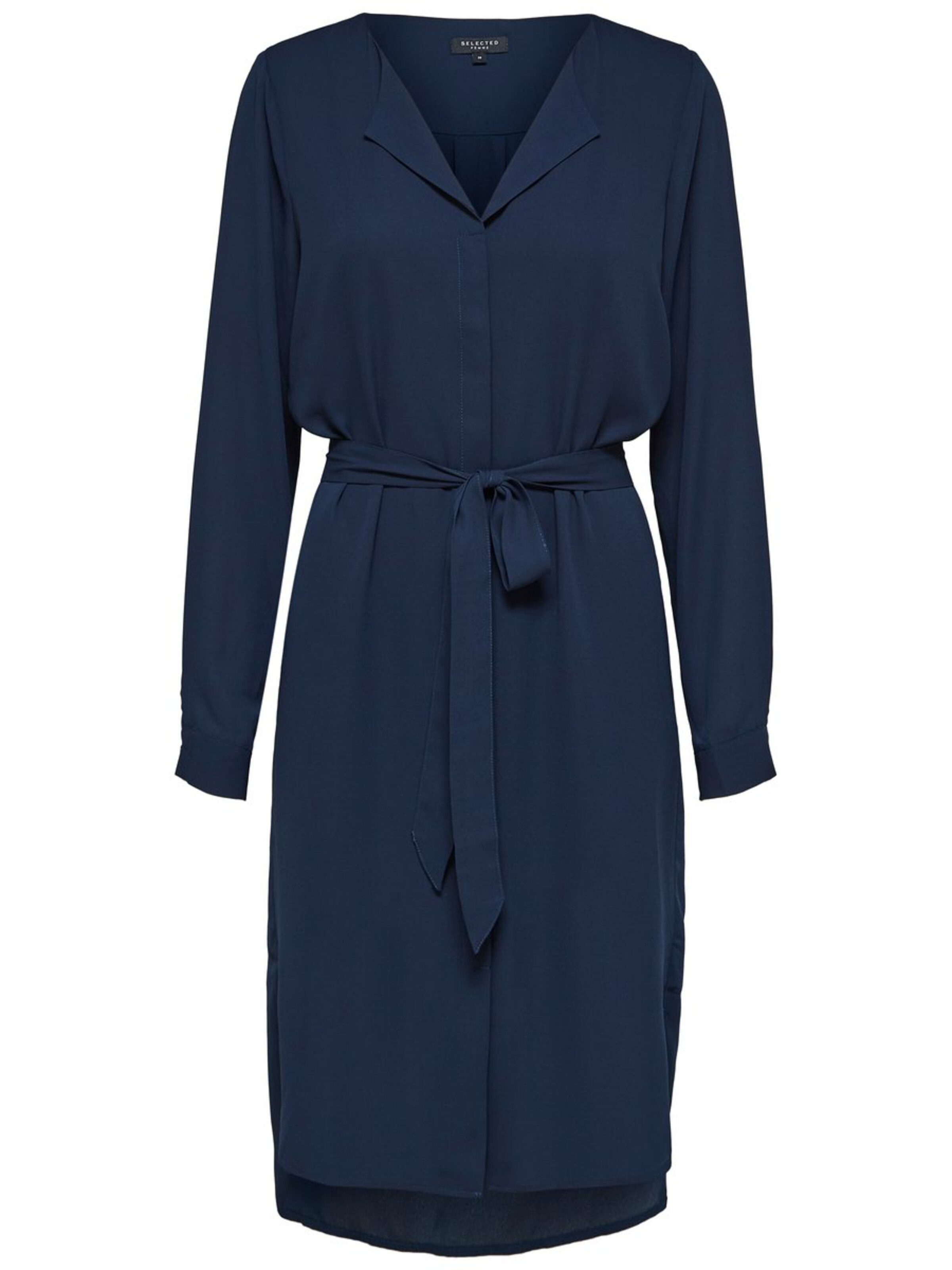 SELECTED FEMME - Jurk in de kleur Nachtblauw