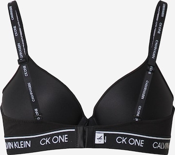 Calvin Klein Underwear تقليدي حمالة صدر 'LIGHTLY LINED DEMI' بلون أسود