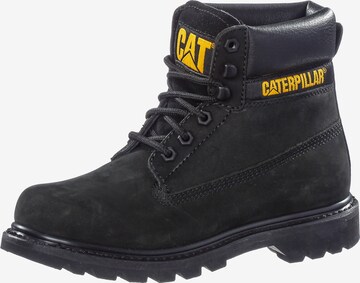 Bottines à lacets 'Colorado' CATERPILLAR en noir : devant