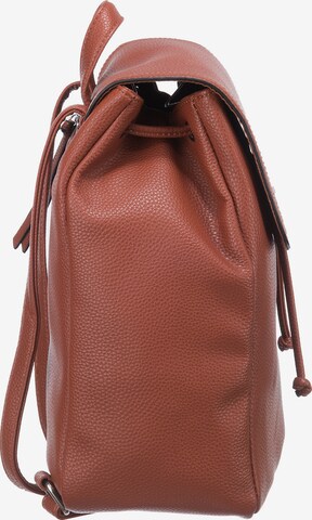 TOM TAILOR Rucksack 'Tinna' in Braun