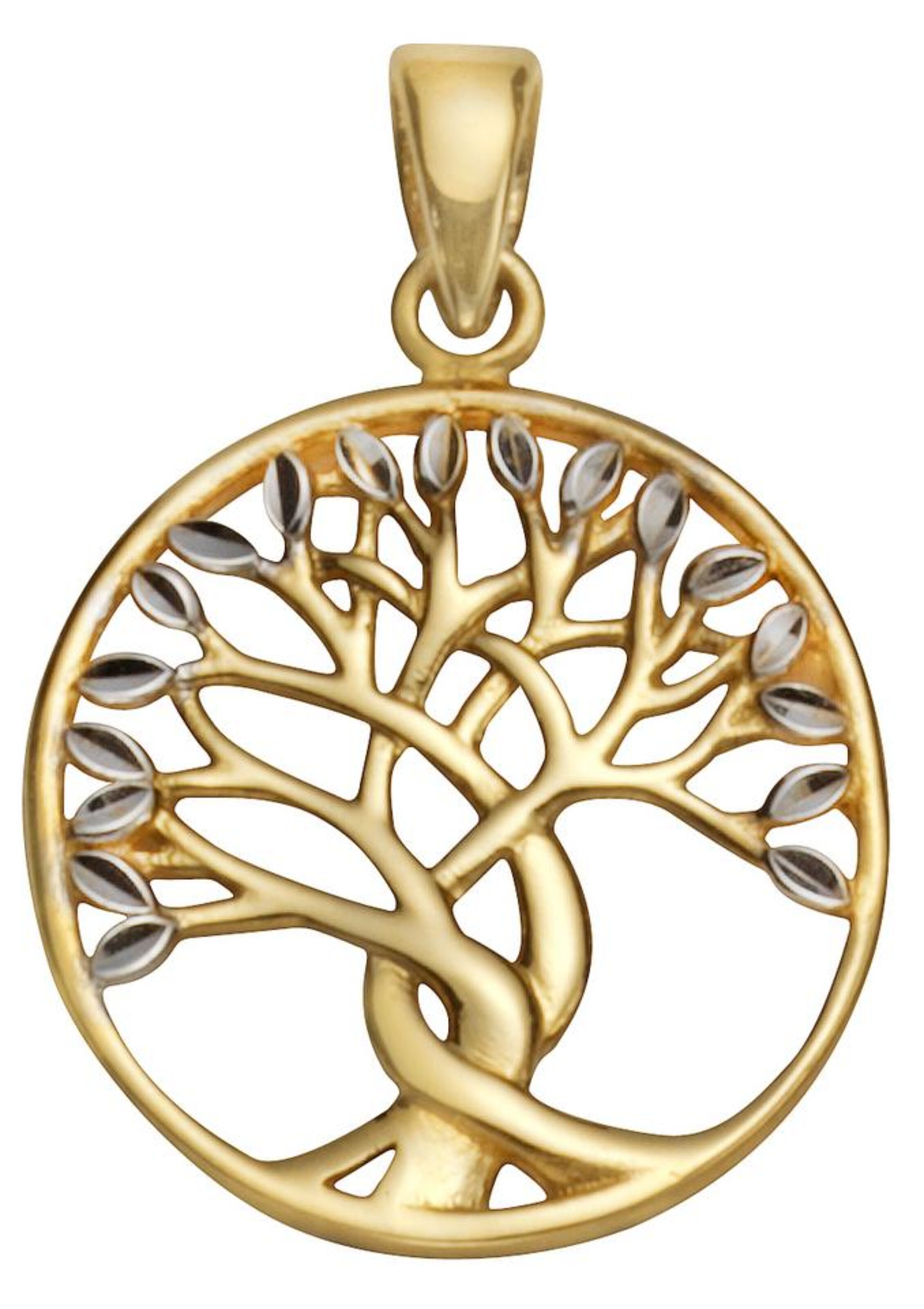 FIRETTI Pendant 'Lebensbaum' in Gold: front